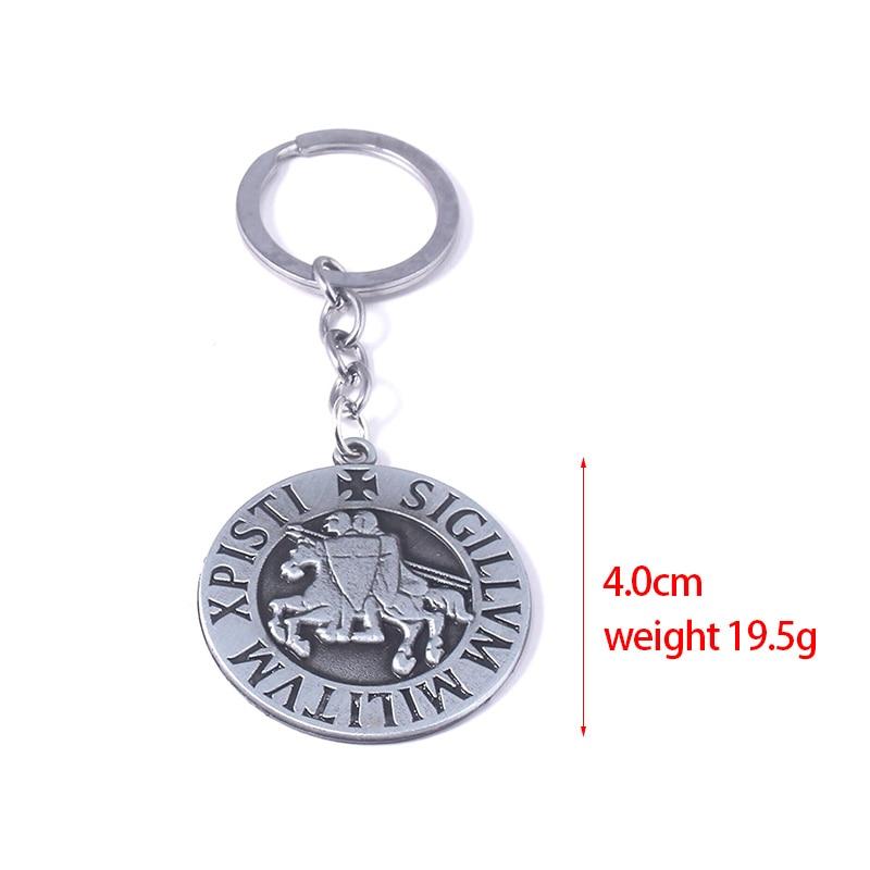 Knights Templar Keychain - sigillvm militvm xpisti