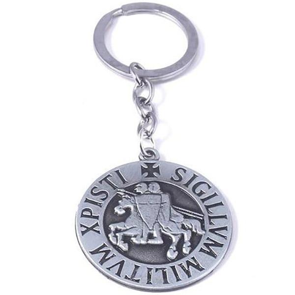 Knights Templar Keychain - sigillvm militvm xpisti