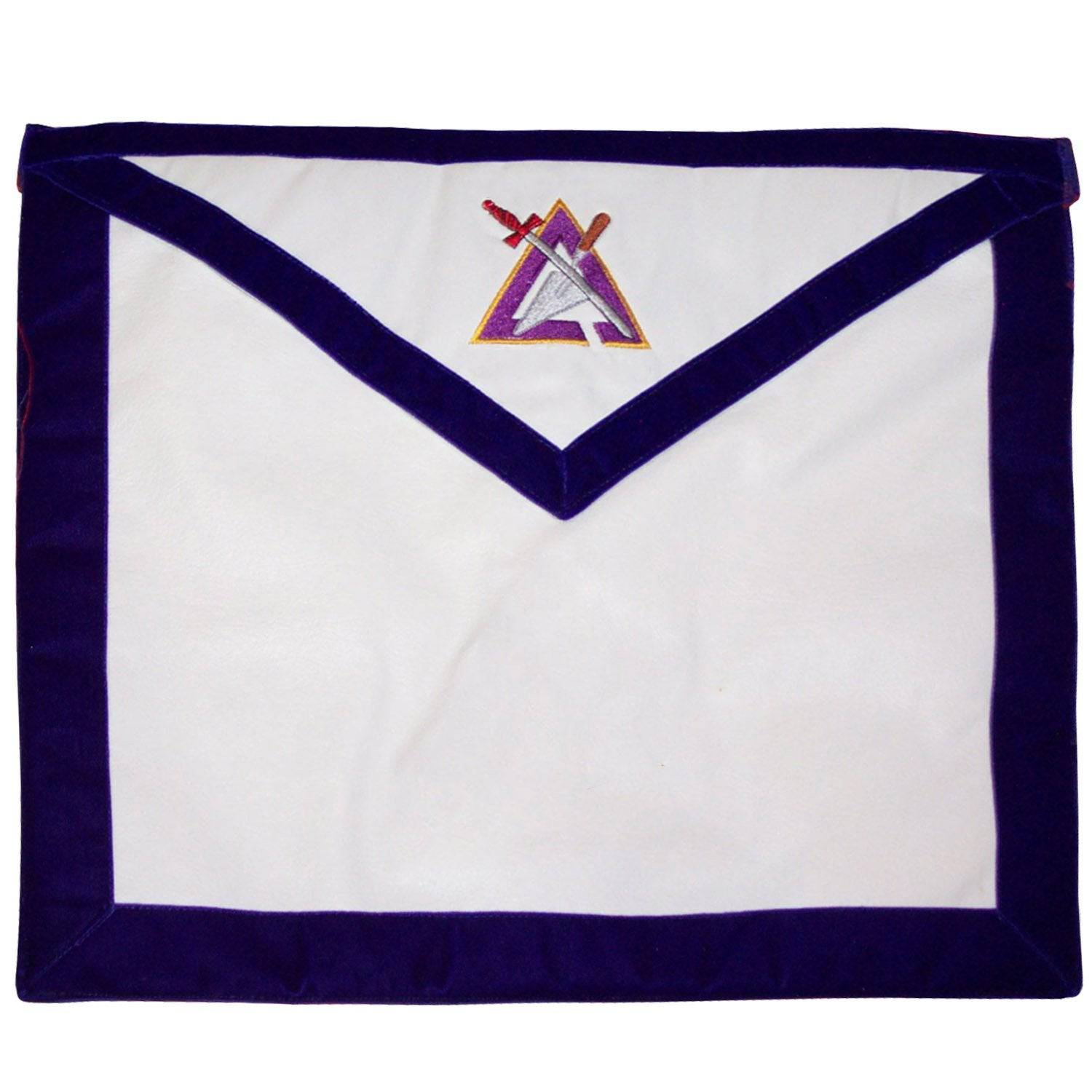 Royal Arch Chapter & Council Apron - Reversible Double-Sided - Bricks Masons