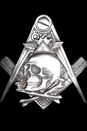 Widows Sons Pin - Skull & Bones With Eye Of Providence