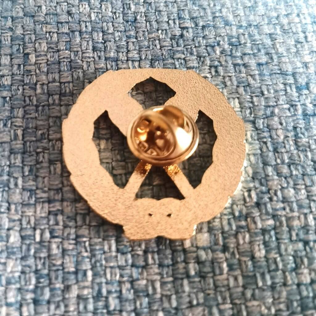 Secretary Blue Lodge Lapel Pin - Wreathed Pens - Bricks Masons