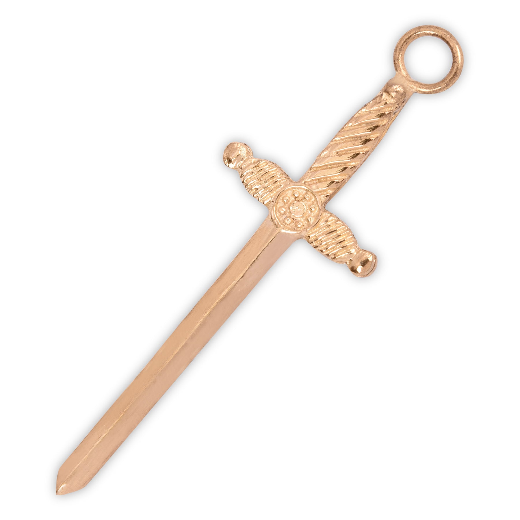 Tyler Blue Lodge Officer Collar Jewel - Gold Plated - Bricks Masons