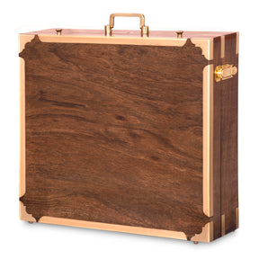 Universal Apron Case - Pure Acacia Wood Various Sizes - Bricks Masons