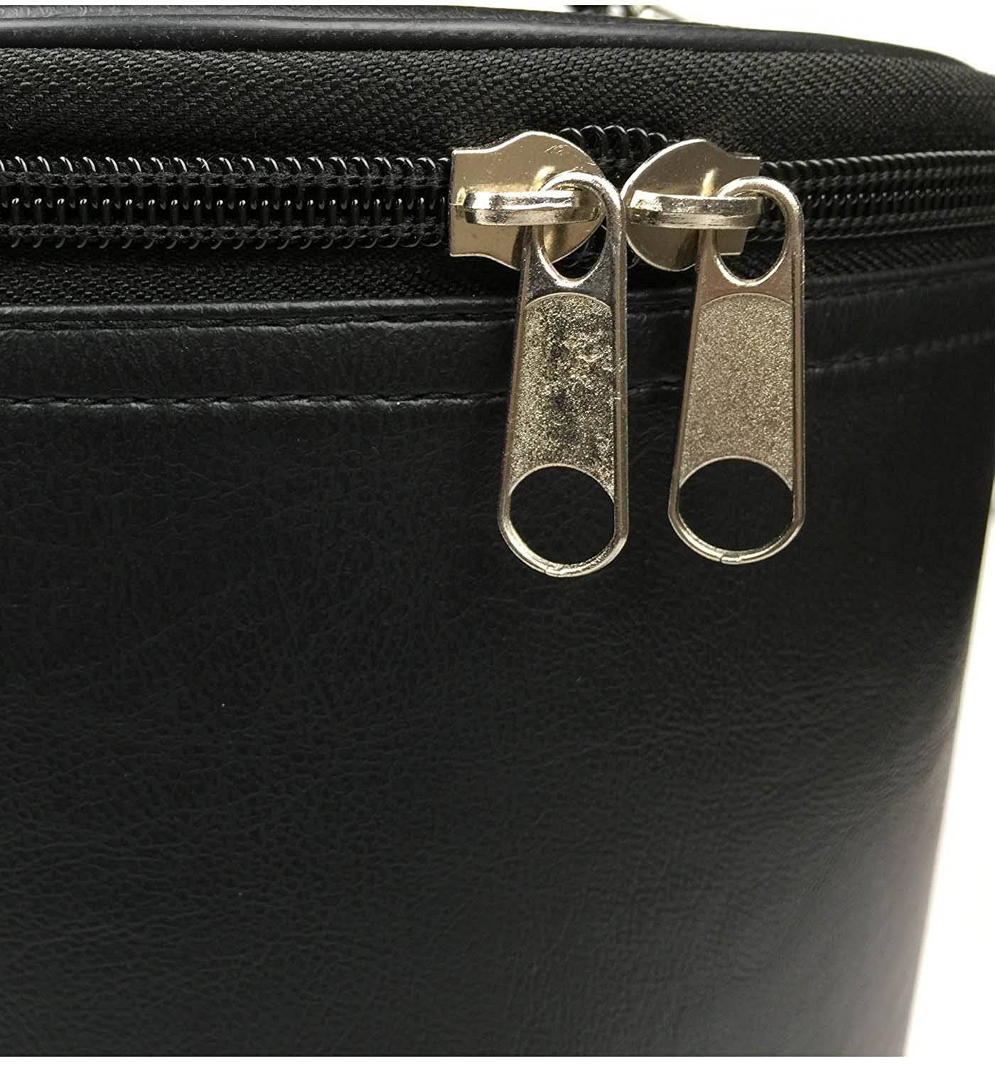 Universal Fez Case - Imitation Black Leather - Bricks Masons
