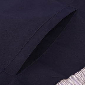 Worshipful Master Blue Lodge Apron - Blue Velvet With Silver Bullion & Fringe - Bricks Masons