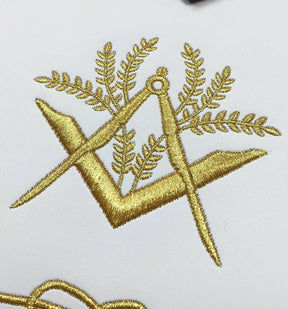 Worshipful Master Scottish Rite Regalia Set - Moire - Bricks Masons