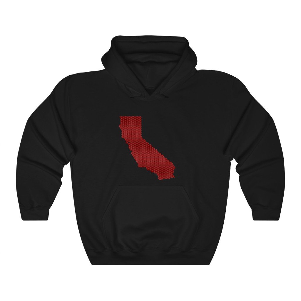 Masonic Hoodie - CALIFORNIA State - Bricks Masons