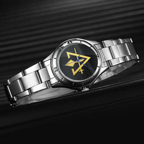 Council Wristwatch - Stainless Steel - Bricks Masons