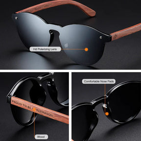 Council Sunglasses - Leather Case Included - Bricks Masons