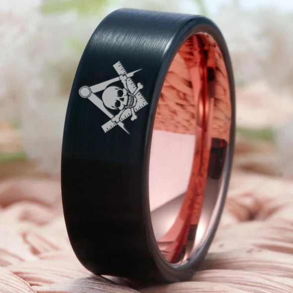 Widows Sons Ring - Black - Bricks Masons