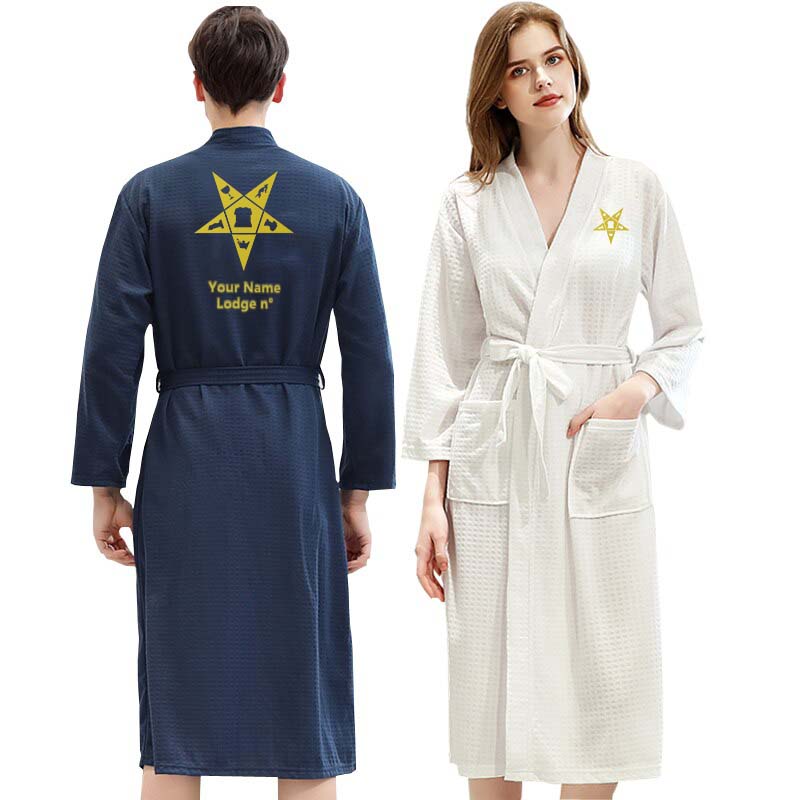 OES Bathrobe - Various Colors - Bricks Masons