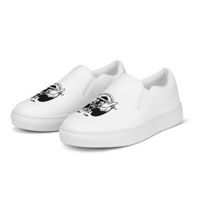 32nd Degree Scottish Rite Sneaker - Wings Down Slip-on Canvas - Bricks Masons