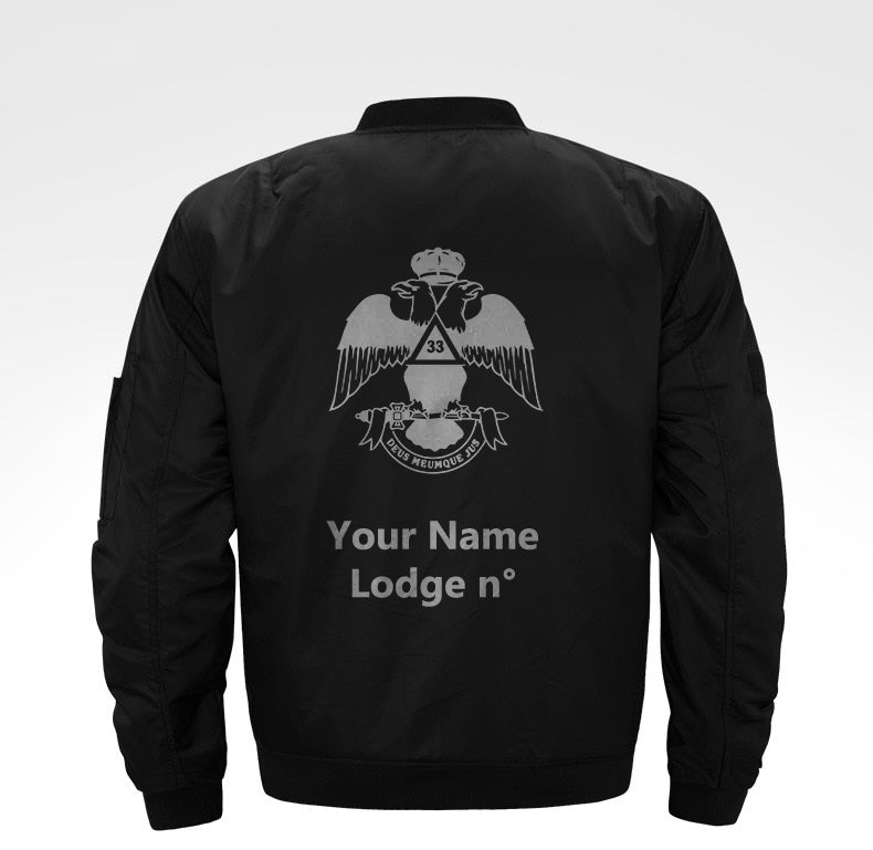 33rd Degree Scottish Rite Jacket - Wings Down Various Colors - Bricks Masons