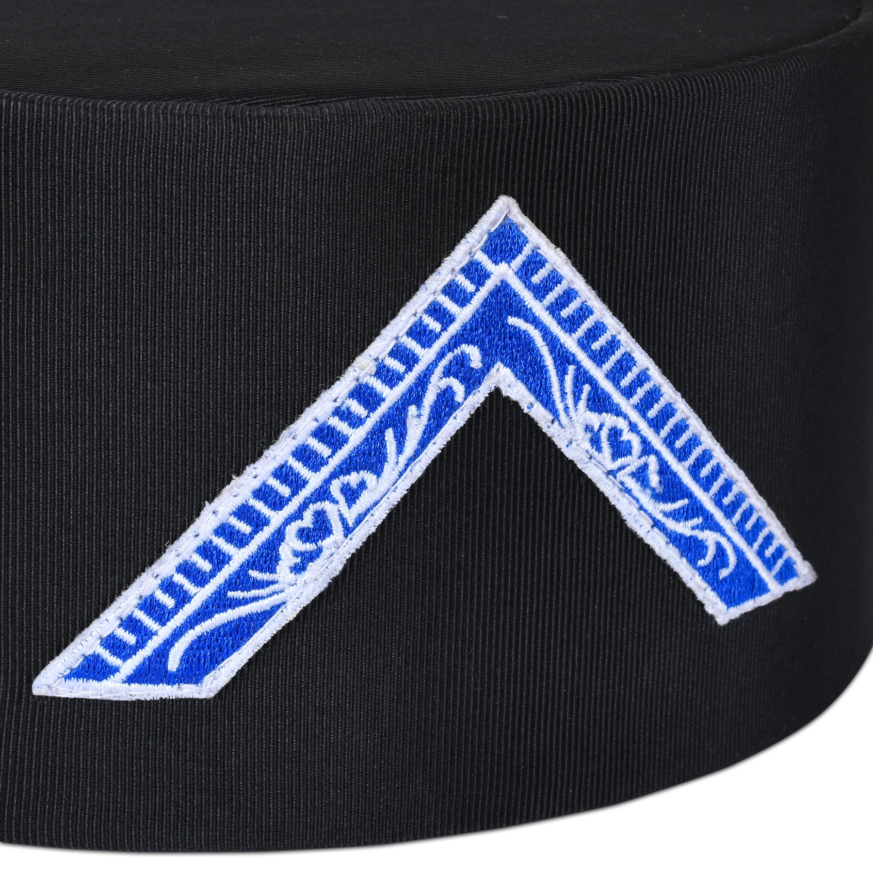 Worshipful Master Blue Lodge Crown Cap - Black & Blue - Bricks Masons