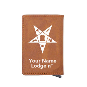 OES Wallet - Various Colors - Bricks Masons