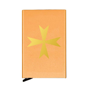 Order Of Malta Commandery Credit Card Holder - Various Colors - Bricks Masons