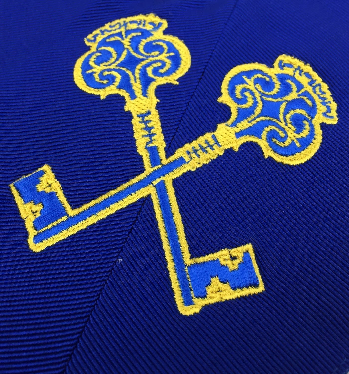 Charity Steward Blue Lodge Collar - Royal Blue - Bricks Masons