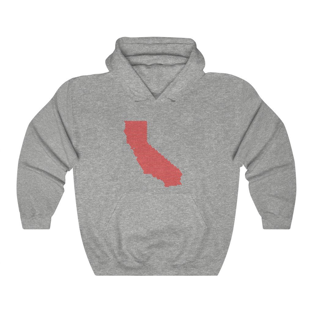 Masonic Hoodie - CALIFORNIA State - Bricks Masons