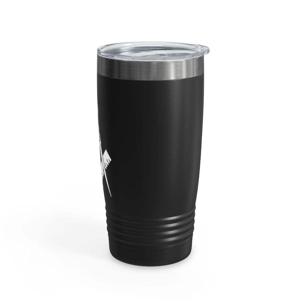 Master Mason Blue Lodge Ringneck Tumbler - Square & Compass G - Bricks Masons