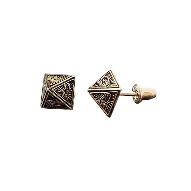 Ancient Egypt Earring - Three-dimensional Eye Of Horus - Bricks Masons