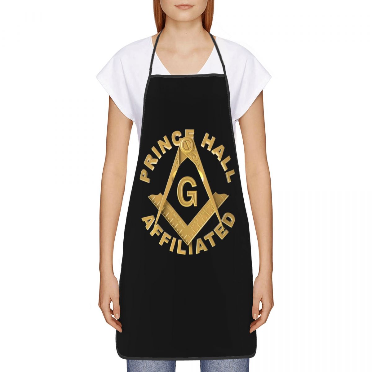 Masonic Kitchen Apron - Prince Hall Affiliated - Bricks Masons