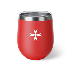 Order Of Malta Commandery Vacuum Cup - Various Colors - Bricks Masons