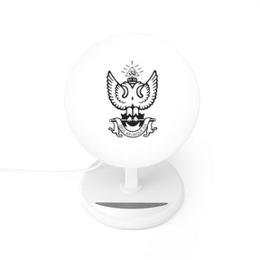 33rd Degree Scottish Rite Wireless Charger - Wings Up White - Bricks Masons