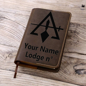 Council Book Cover - Leather - Bricks Masons