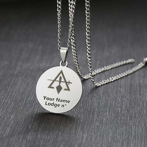 Council Necklace - Various Stainless Steel Colors - Bricks Masons