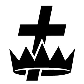 Knights Templar Commandery Steering Wheel Cover - White & Gold - Bricks Masons