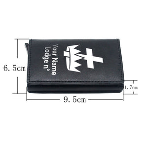 Knights Templar Commandery Wallet - Various Colors - Bricks Masons