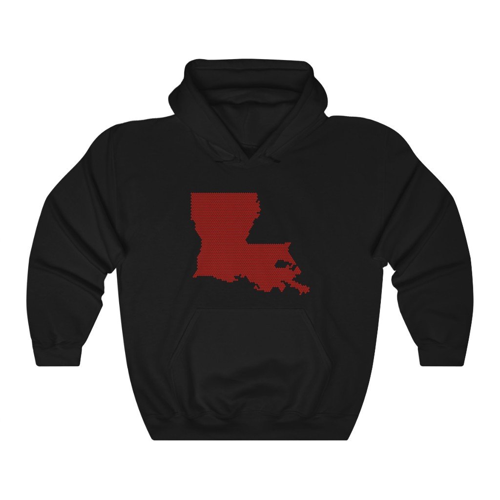 Masonic Hoodie - LOUISIANA State - Bricks Masons