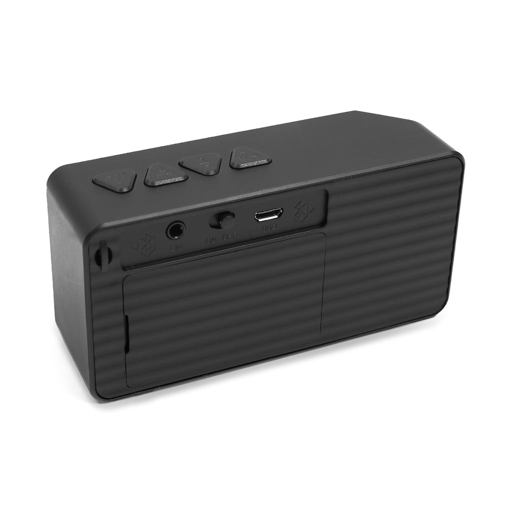 Master Mason Blue Lodge Bluetooth Speaker - Black with Square & Compass - Bricks Masons