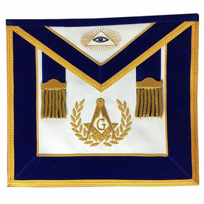 Master Mason Blue Lodge Regalia Set - Hand Embroidery - Bricks Masons