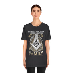 Masonic T-Shirt - I Call Them Family - Bricks Masons