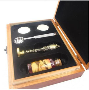 Square Compass G Wax Seal Stamp - Bricks Masons