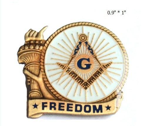 Masonic Lapel Pin - Various Appendants & Styles - Bricks Masons