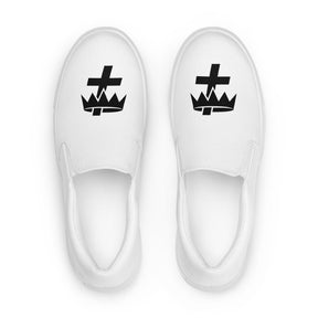 Knights Templar Commandery Sneaker - Slip-on Canvas - Bricks Masons