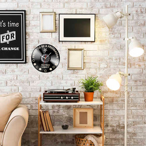 OES Clock - Vinyl Record - Bricks Masons