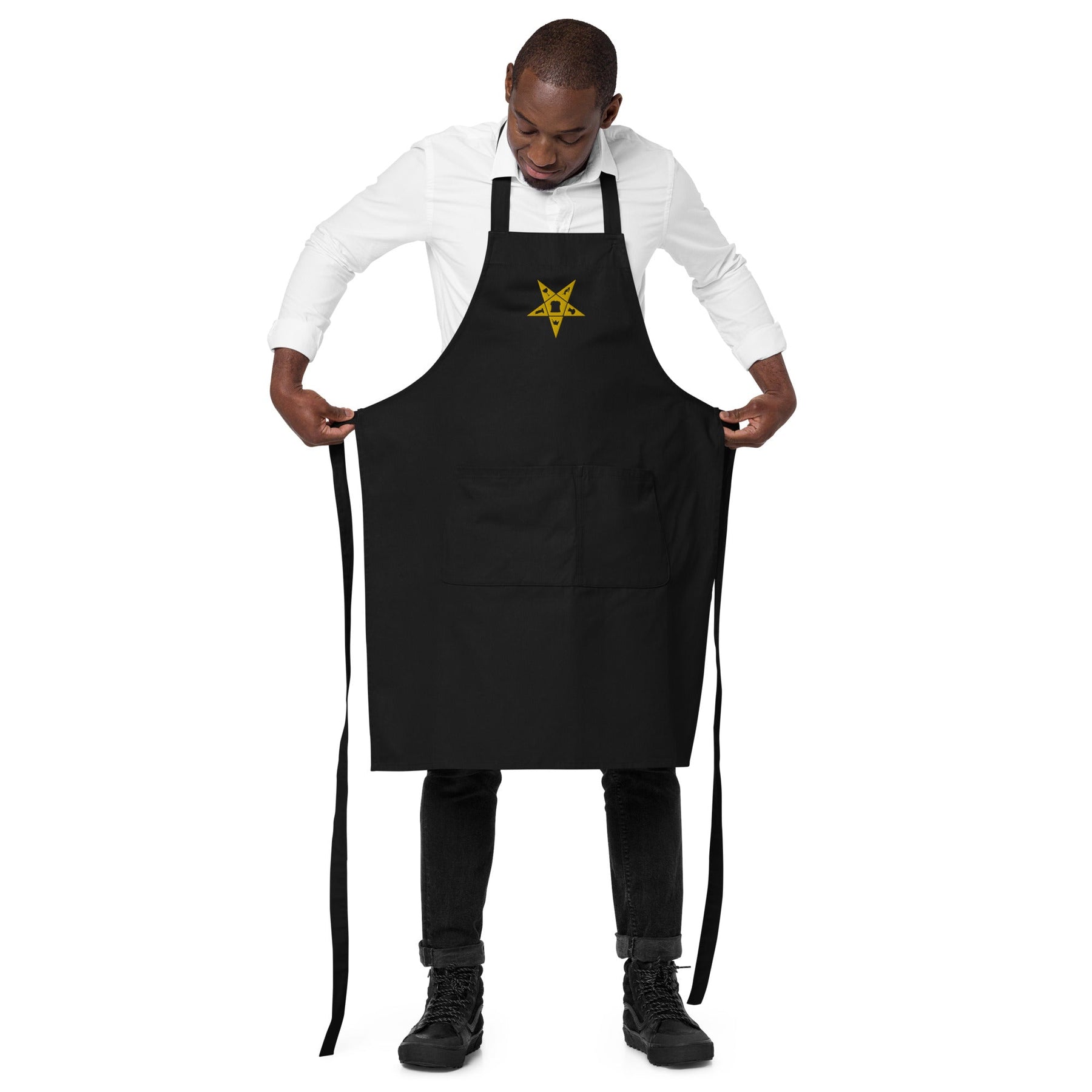 OES Kitchen Apron - Various Organic Cotton Colors - Bricks Masons