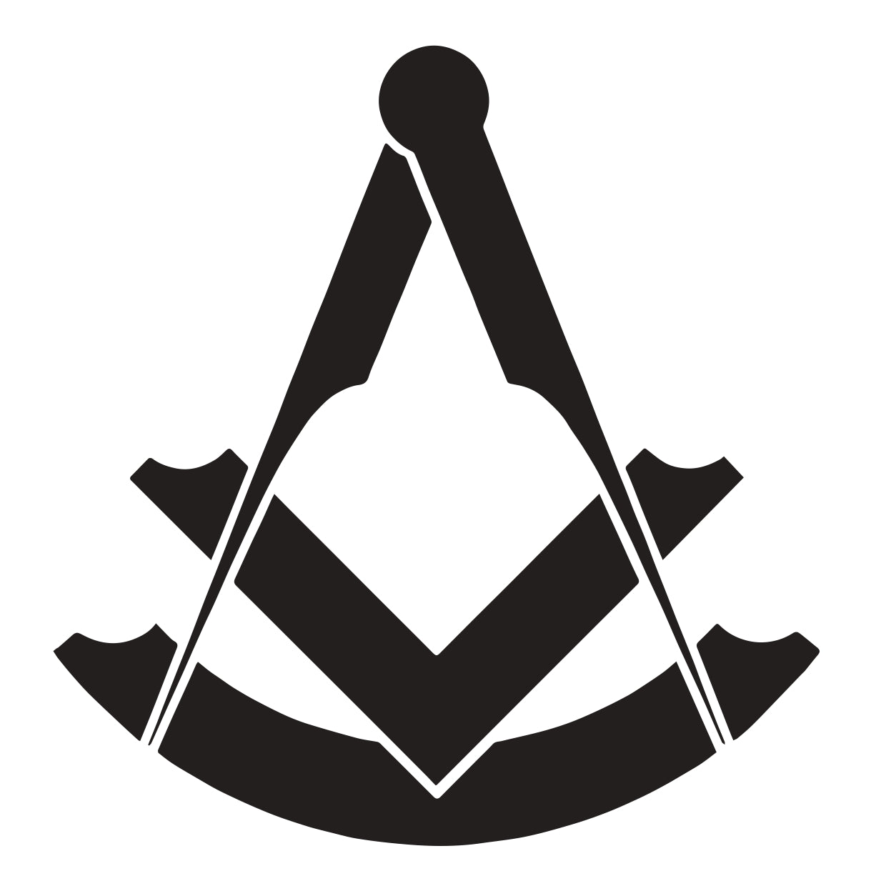 Past Master Blue Lodge Backpack - Genuine Brown Leather - Bricks Masons