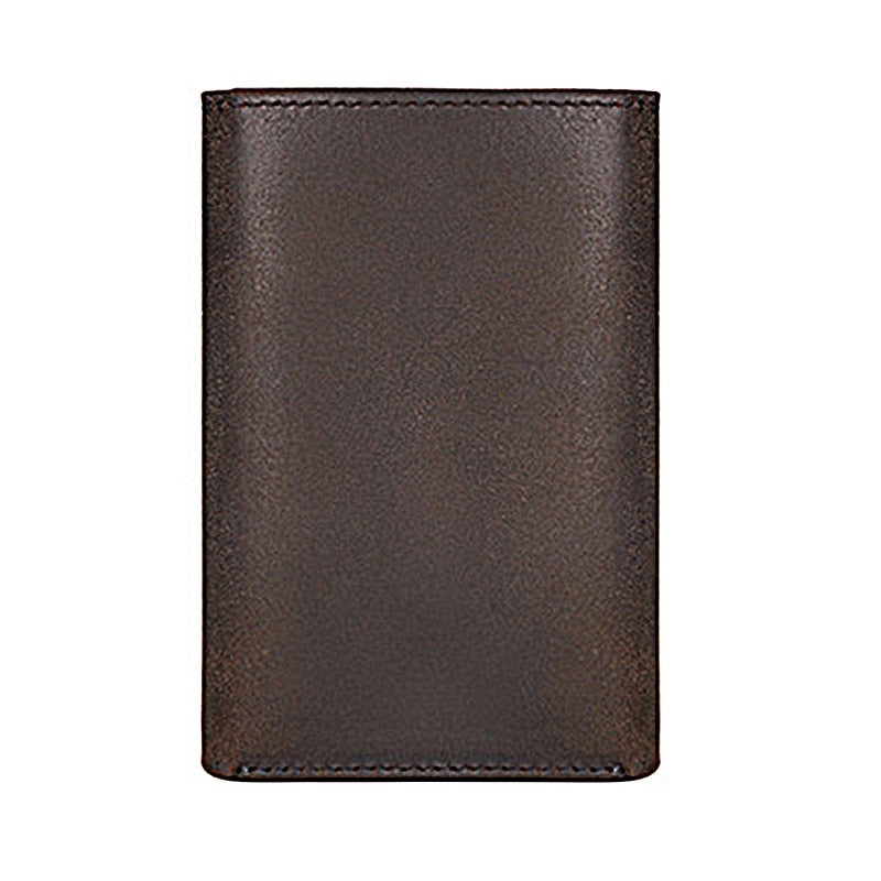 Master Mason Blue Lodge Wallet - I Always Look To The East Genuine Leather Brown - Bricks Masons
