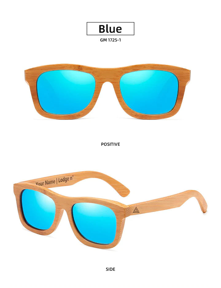 Royal Arch Chapter Sunglasses - Various Lenses Colors - Bricks Masons