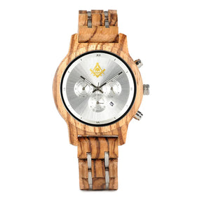 Widows Sons Wristwatch - Various Wood Colors - Bricks Masons