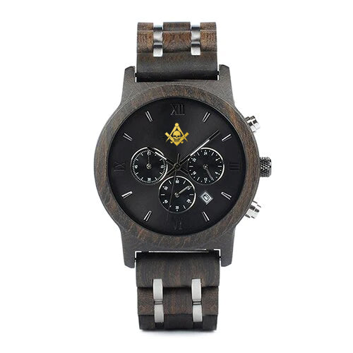 Widows Sons Wristwatch - Various Wood Colors - Bricks Masons